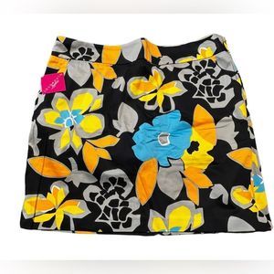 Loudmouth ladies Skort 14 Golf Skirt Tiger Lily NWT